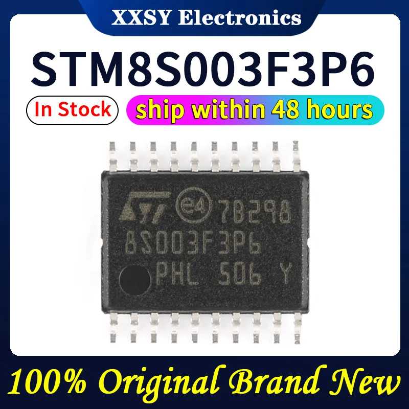STM8S003F3P6TR STM8S003F3P6 8S003F3P6 Высокое качество, новый Хранилища для электроники