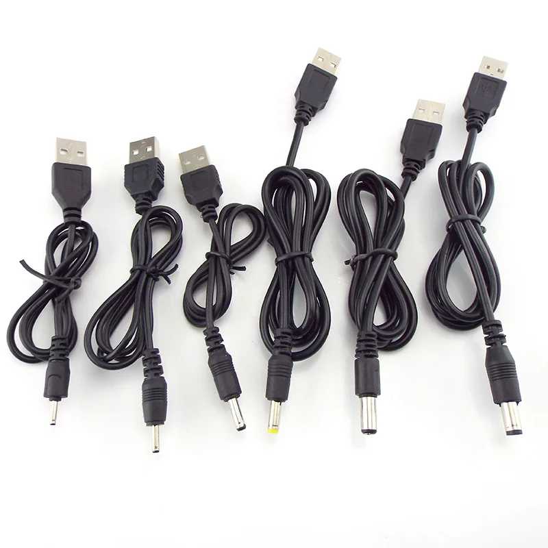 Фотография №3 товара USB-DC 3,5*1,35 мм 2,0*0,6 мм 2,5*0,7 мм 4,0*1,7 мм 5,5*2,1