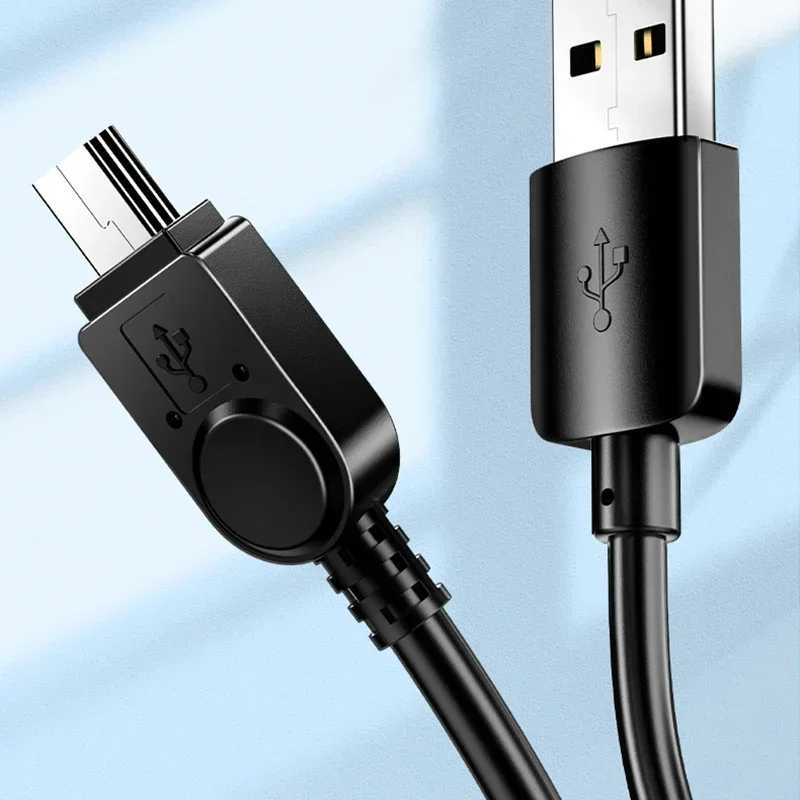 Кабель Mini USB 1M 2M Кабель Mini USB-USB для быстрой зарядки данных Кабель для MP3 MP4 Player Автомобильный видеорегистратор GPS Цифровая камера HDD Mini USB Аксессуары для мобильных телефонов