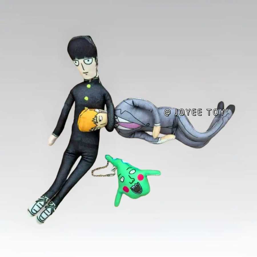 Игрушка-антистресс Mob Psycho 100: Абстрактная фигурка Моба с вогнутым дизайном и скелетом для самостоятельной сборки (DIY) - Аратаха. Товары АСГ