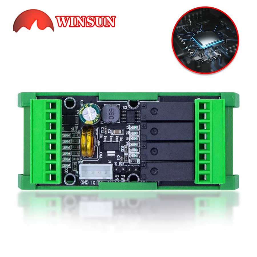 ПЛК FX2N-10MR 10MT FX2N-14MR 14MT 6MR 6MT 20MR 20MT DC24V TTL SEEKU с аналоговым входом 0-10В, встроенным силовым реле, 8 входов и 6 выходов, 6 входов и 4 выхода Серверы и промышленный компьютер
