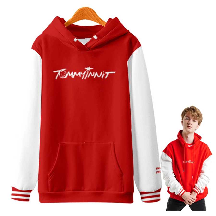 Фотография №1 товара Новая толстовка TommyInnit, бейсбольная толстовка Dream Team SMP Merch, женская