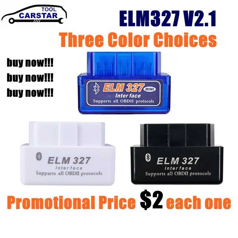 EM327 Bluetooth V2.1 OBD OBD2 Протокол CAN-BUS работает Android/ПК ELM 327 V2.1 Профессиональный диагностический сканер Инструмент для ремонта автомобилей