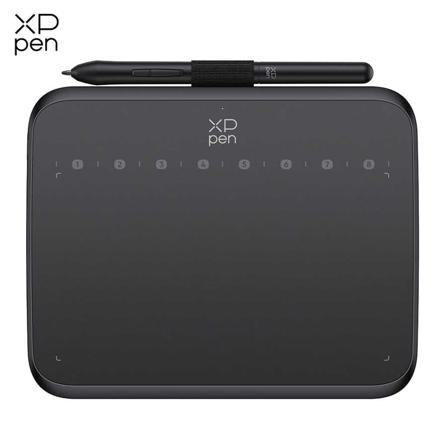 Графический планшет XPPen Deco 640 с 16K уровнями нажатия, 6-дюймовый планшет для рисования с 8 клавишами и функцией наклона на 60&deg; для игр OSU, Android, Windows, Mac Компьютерная периферия