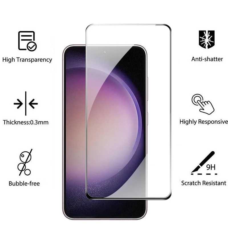 Фотография №5 товара For Samsung S24 Glass, S26 S25 S24 Ultra Screen Protector