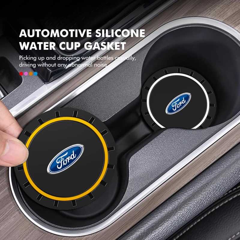 Фотография №1 товара Силиконовый автомобильный коврик для чашки с водой, противоскользящая подушка для
