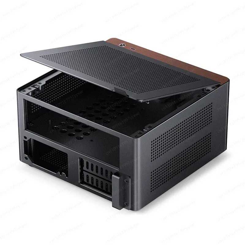 Фотография №2 товара Алюминиевый корпус 1U для блока питания ITX Mini | Компактный