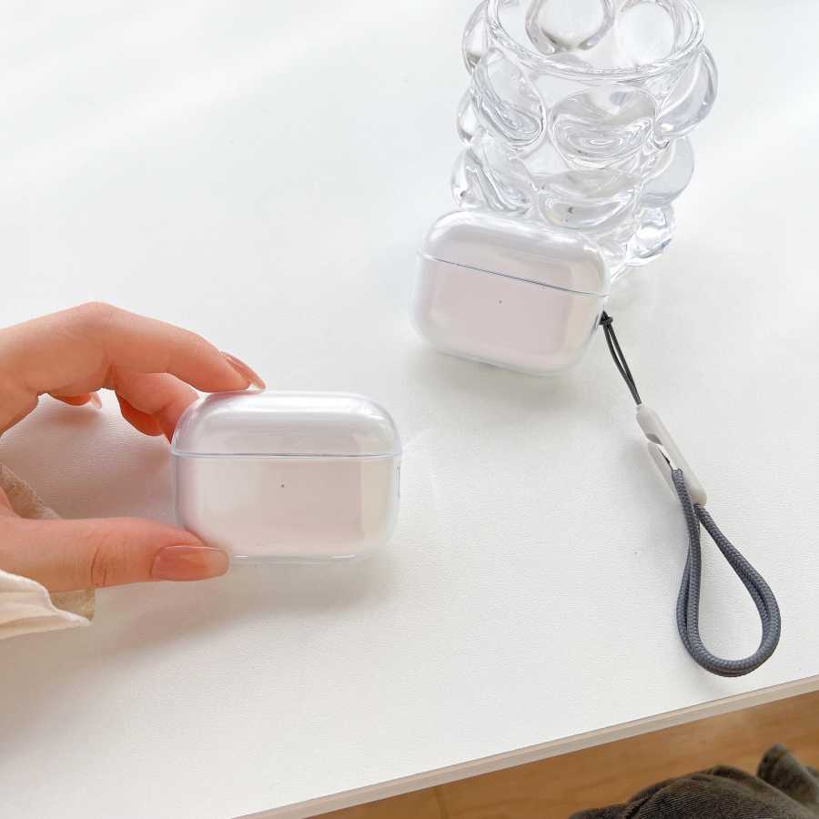 Фотография №3 товара Прозрачный мягкий чехол из ТПУ для наушников Airpods 4 3