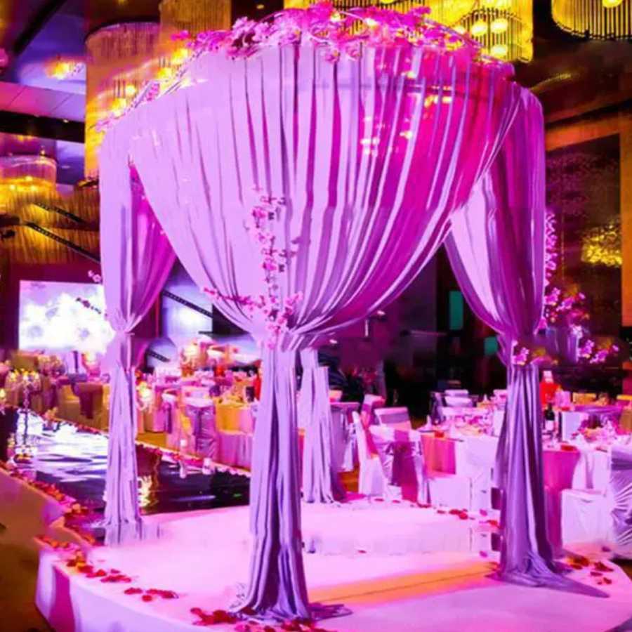 Фотография №5 товара Wedding prop white leaf happy pavilion wedding rising round happy