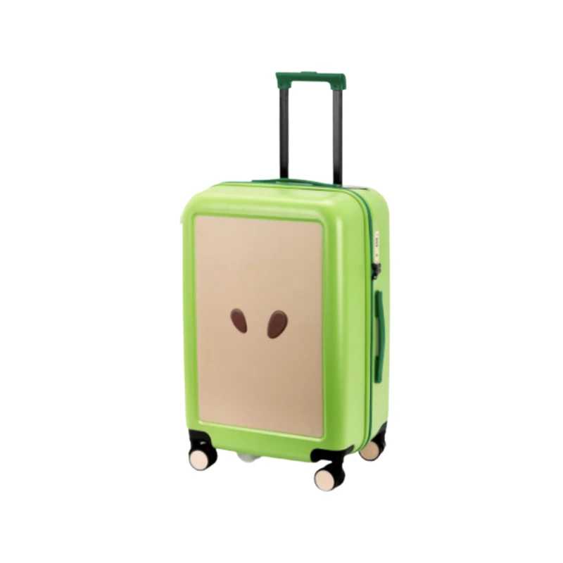 Чемодан Green Apple & Red Apple Design 20 дюймов 24 дюйма на колесиках с замком TSA, прочные тихие бесшумные колеса | Unis Багажные сумки
