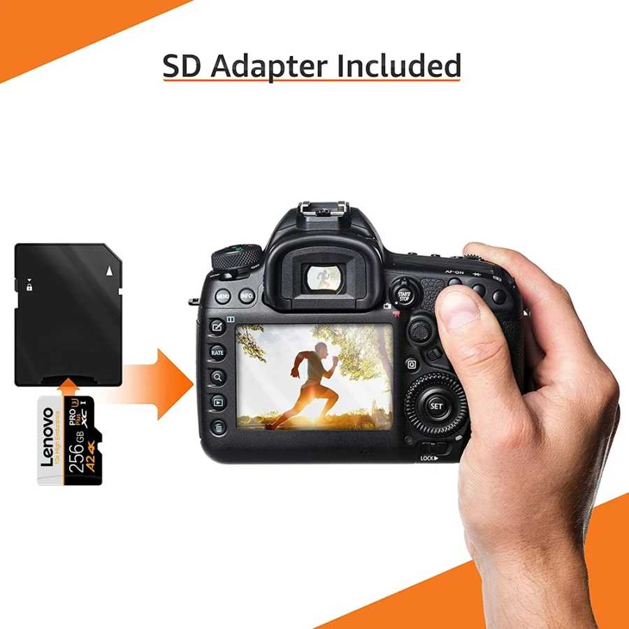 Фотография №2 товара Карты памяти Lenovo Full HD SD, TF-карты, Micro TF SD