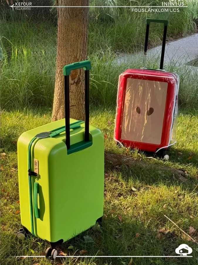 Фотография №2 товара Чемодан Green Apple & Red Apple Design 20 дюймов 24
