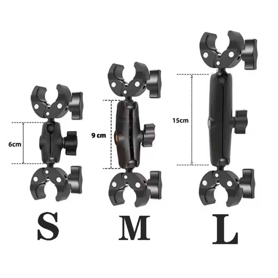 Фотография №4 товара Велосипедный мотоциклетный зажим Quick Release Magic Arm 360&deg; &deg; Супер