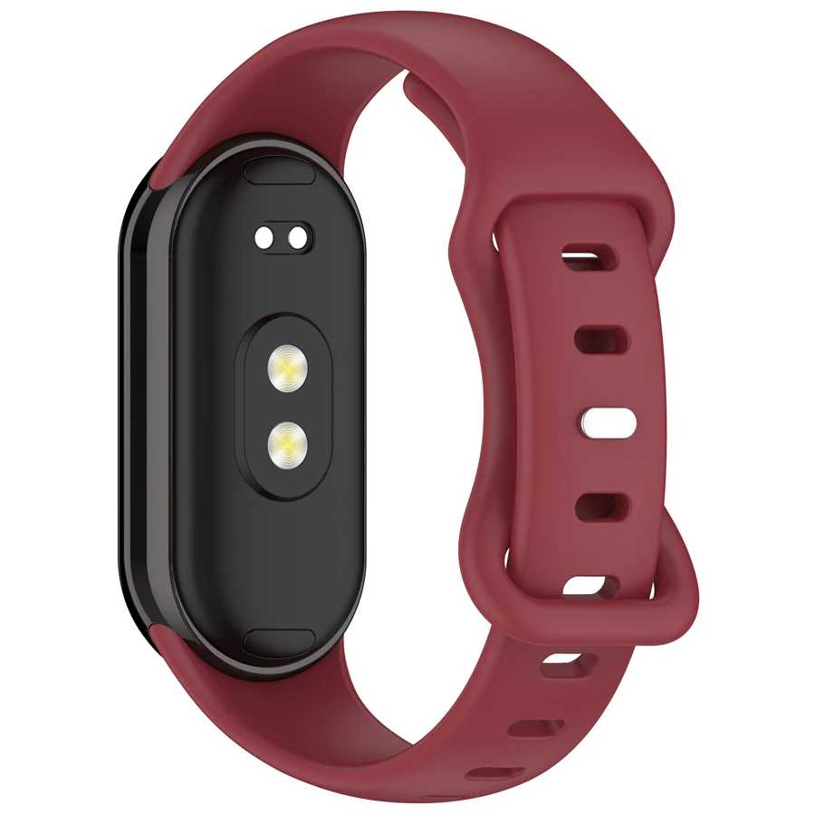 Фотография №5 товара Силиконовый ремешок для Xiaomi Mi Band 10 9 8, спортивный