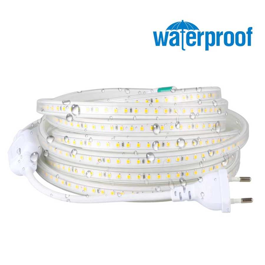 Фотография №3 товара Светодиодная лента, 220 В, SMD2835, IP67, 120 светодиодов/м
