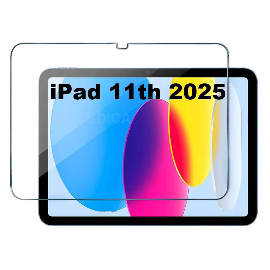 Защитная пленка из закаленного стекла для iPad 11-го поколения 11 дюймов 2025 A16, A3355, A3356, прозрачная, антицарапинная, для планшета Аксессуары и запчасти для планшетов