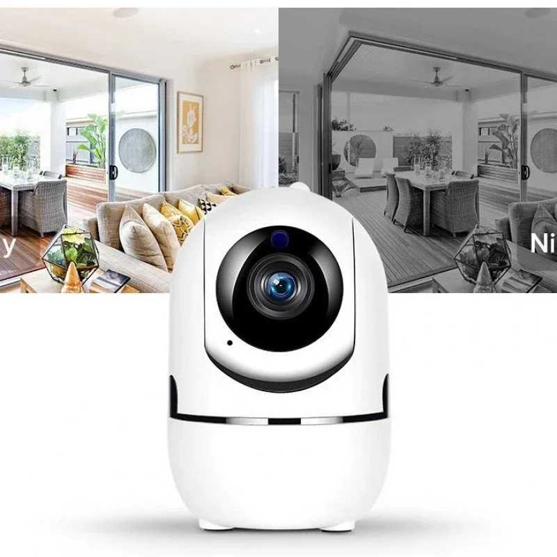 Фотография №2 товара Новая мини-камера для умного дома с автослежением, Wi-Fi IP-камера 1080P