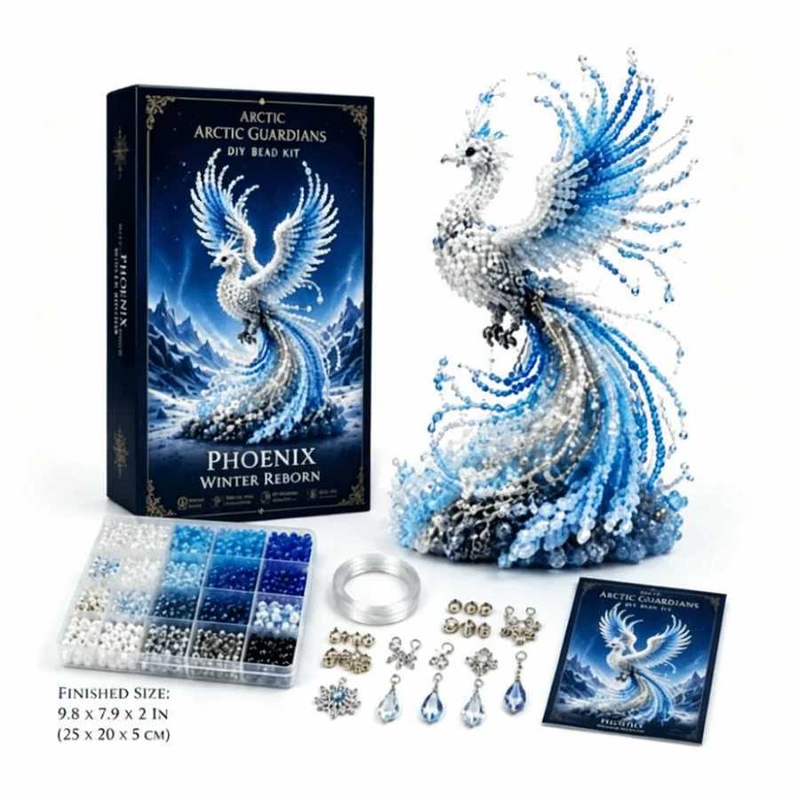 Набор для создания 3D-фигурок животных из бисера: креативный набор для рукоделия своими руками, подходит для начинающих Наборы для хобби и творчества