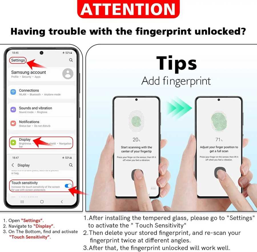 Фотография №3 товара For Samsung S24 Glass, S26 S25 S24 Ultra Screen Protector