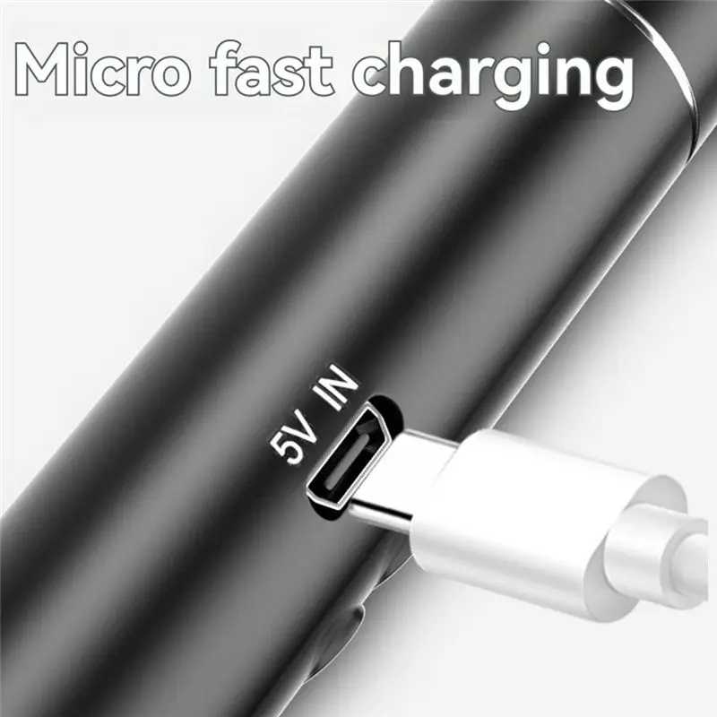 Фотография №5 товара USB перезаряжаемый электронный свисток, спортивный ручной фонарик с для футбола,