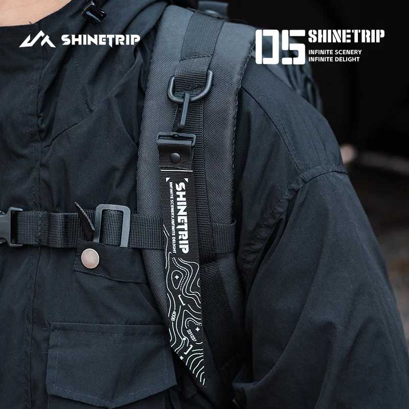 Фотография №2 товара Тактическая нейлоновая лента-стример ShineTrip для кемпинга и активного отдыха, с