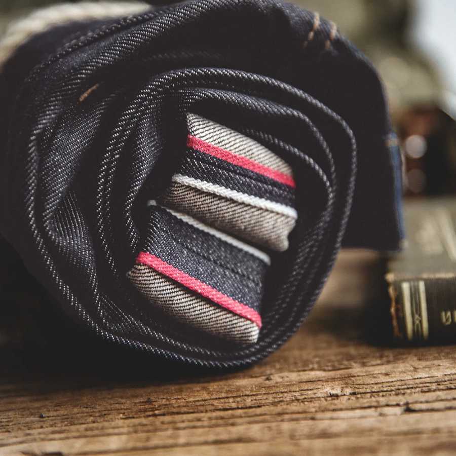 Фотография №2 товара Джинсы Maden Retro 11,6 унций из хлопка с кромкой из