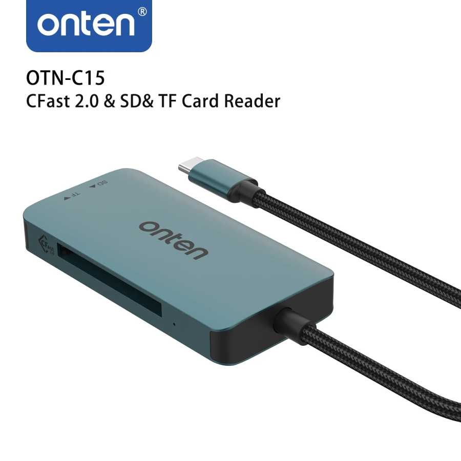 Фотография №1 товара ONTEN оригинальное устройство для чтения SD-и TF-карт памяти TYPE C