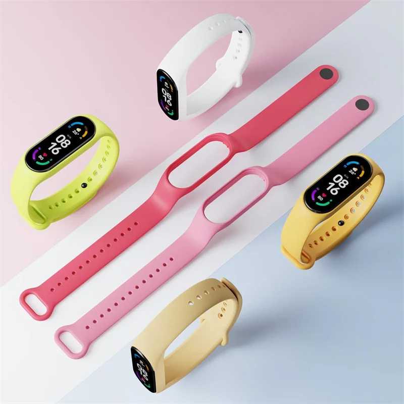 Фотография №4 товара Ремешок для часов Xiaomi Mi Band 7 6 5 NFC,