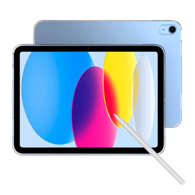 Фотография №1 товара Чехол для iPad A16 10th, ультратонкий прозрачный защитный чехол для