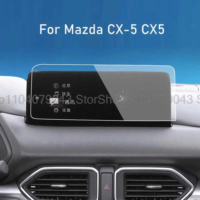 Защитная пленка из закаленного стекла для Mazda CX-5 2022-2024 2025 10,25 дюймов, автомобильная развлекательная GPS-радионавигация, пленка против царапин Аксессуары для салона