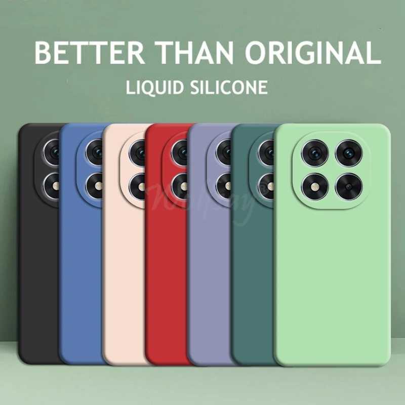 Для Xiaomi Redmi Note 14 Pro Чехол Жидкий силиконовый простой резиновый защитный чехол из ТПУ Redmi Note 14 Pro Чехол из ТПУ Защитный чехол для телефона Чехлы и чехлы для мобильных телефонов