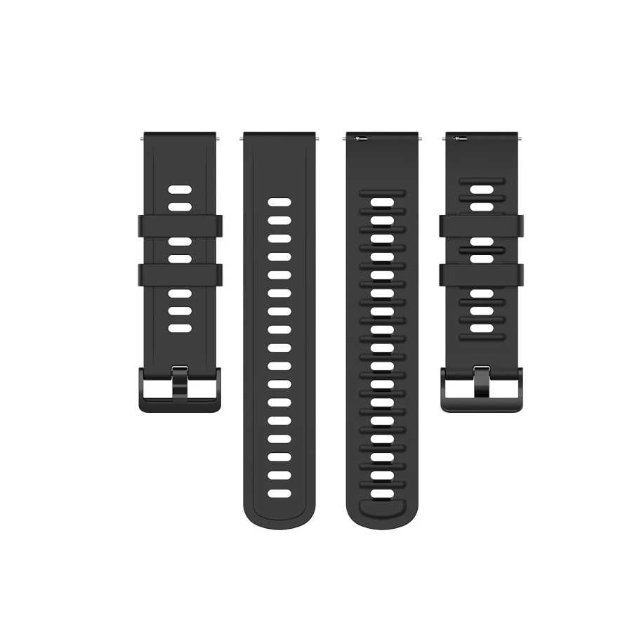 Фотография №2 товара Силиконовый ремешок 22 мм/20 мм для Amazfit GTR 47MM/2e/Stratos 3,