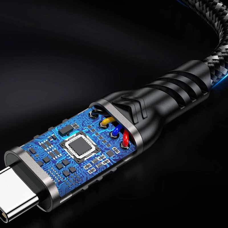 Фотография №4 товара USB3.2 10 Гбит/с USB-кабель типа C USB A-C 3A 60