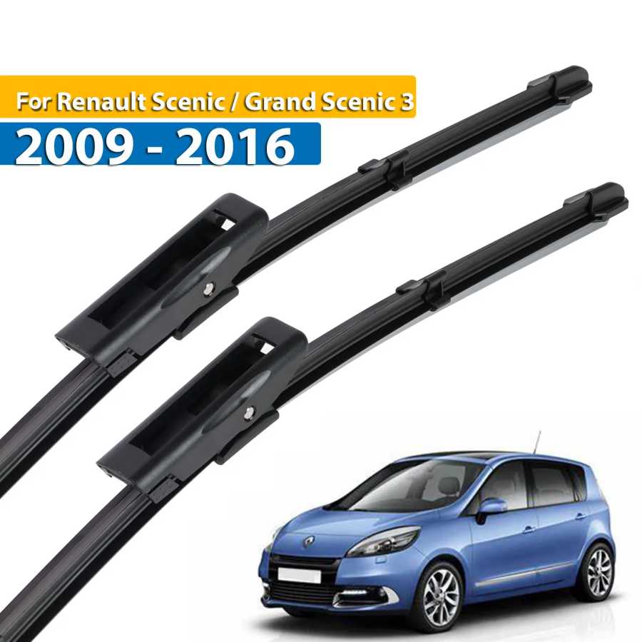 Передние щетки стеклоочистителя Erick's LHD для Renault Scenic 3 2009-2016 Grand Scenic 3, лобовое стекло, чистое окно 30 "+ 26" Быстроизнашиваемых деталей
