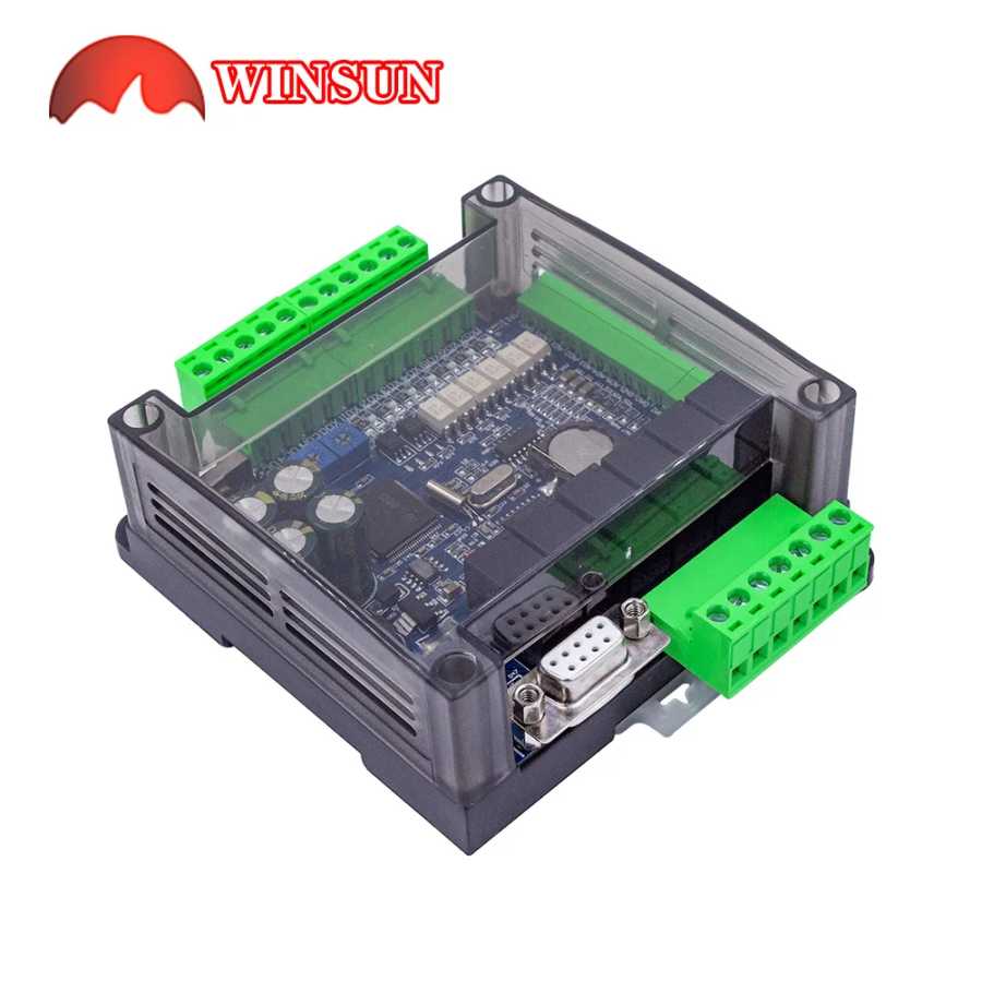 Плата ПЛК FX3U-14MR -14MT RTU, 8 входов, 6 выходов, аналоговые входы 6AD, 2DA, Modbus RS485, реле, транзистор, 6 каналов, плата с 3K счетчиками Серверы и промышленный компьютер