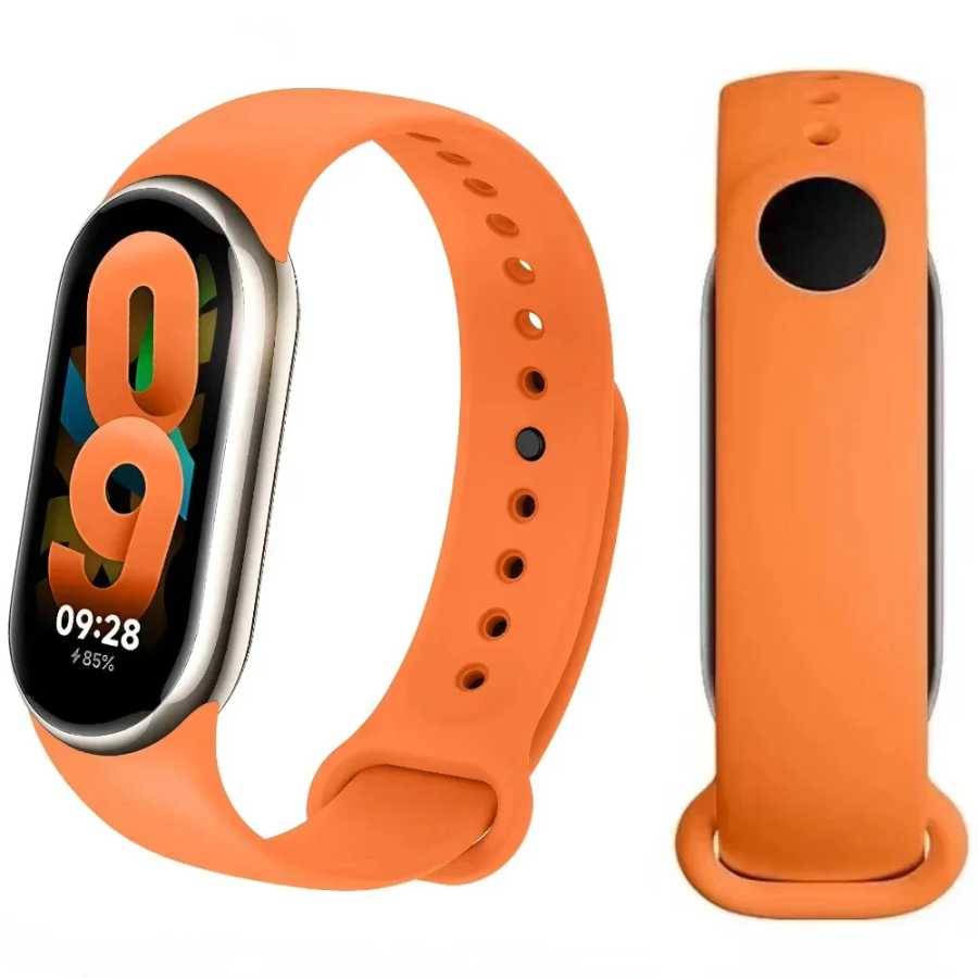 Фотография №1 товара Силиконовый ремешок для Xiaomi Mi Band 9 8, спортивный официальный