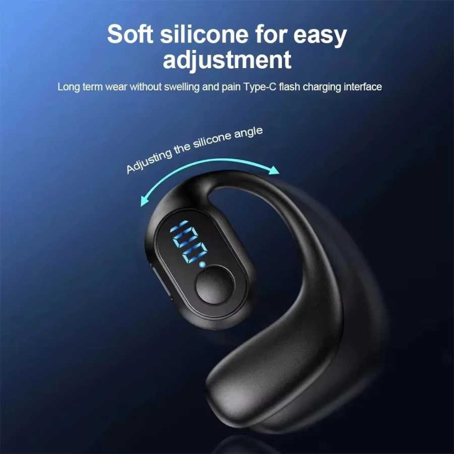 Фотография №4 товара TWS Bluetooth 5,4 наушники с крючком для ушей, беспроводные наушники