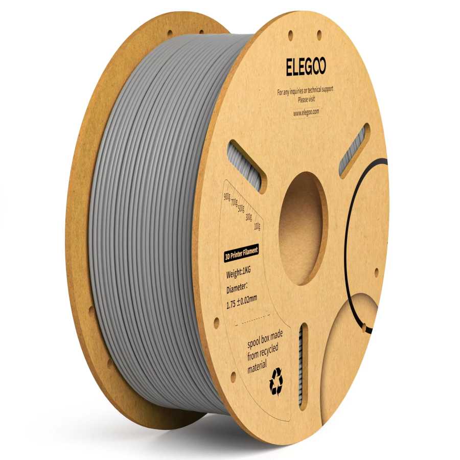 Фотография №1 товара Филамент ELEGOO PLA+ 1.75 мм, 3D PLA для 3D-принтеров, совместимый