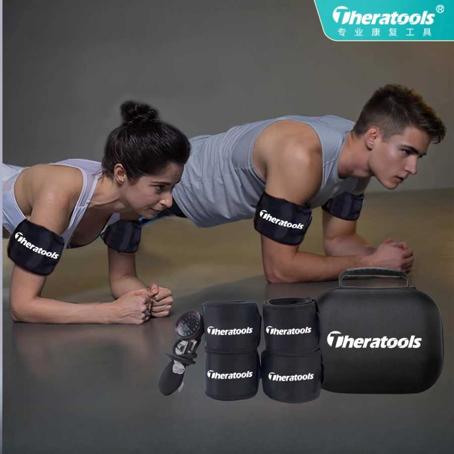 Фотография №3 товара Theratools BFR Тренировочная лента Реабилитация Обмещение кровотока Набор лент для