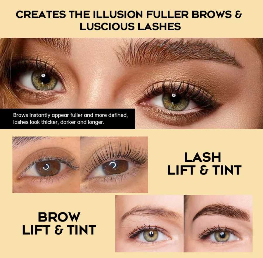 Фотография №1 товара Набор для перманентной завивки ресниц и бровей Gollee Lash and