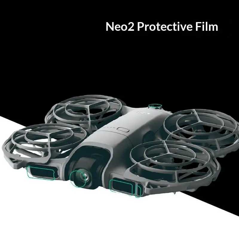 Фотография №3 товара Защитные пленки для объектива камеры для дрона Neo 2, защитные