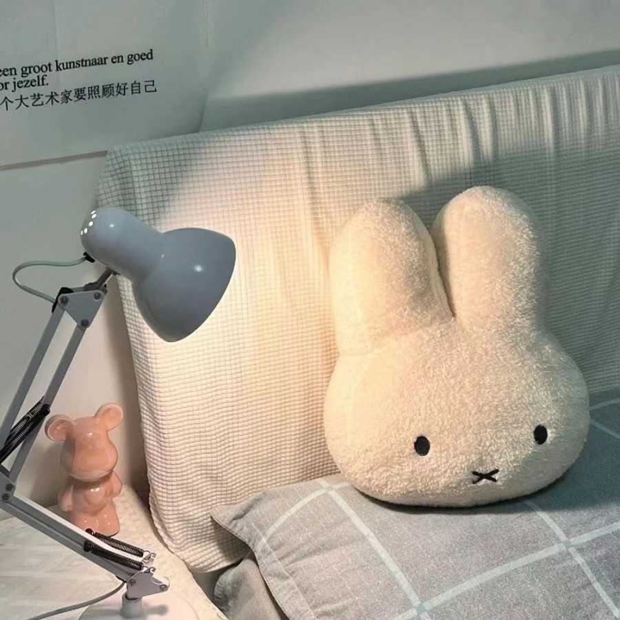 Фотография №4 товара Kawaii Miffy 40 см плюшевая кукла милая плюшевая подушка украшение