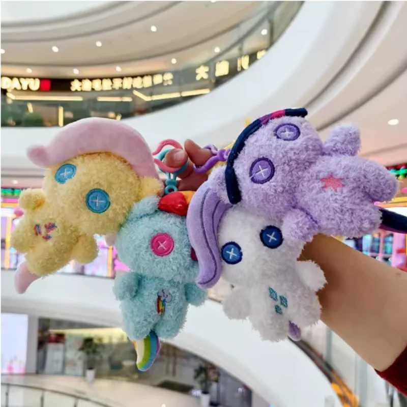 Kawaii My Little Pony плюшевый рюкзак с подвеской, брелок, Twilight Sparkle Fluttershy Pinkie Pie, милая сумка, украшение, игрушка в подарок Мягкие игрушки