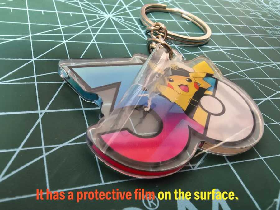Фотография №1 товара Акриловый брелок к 30-летию Pokemon: 50 видов милых мультяшных персонажей,