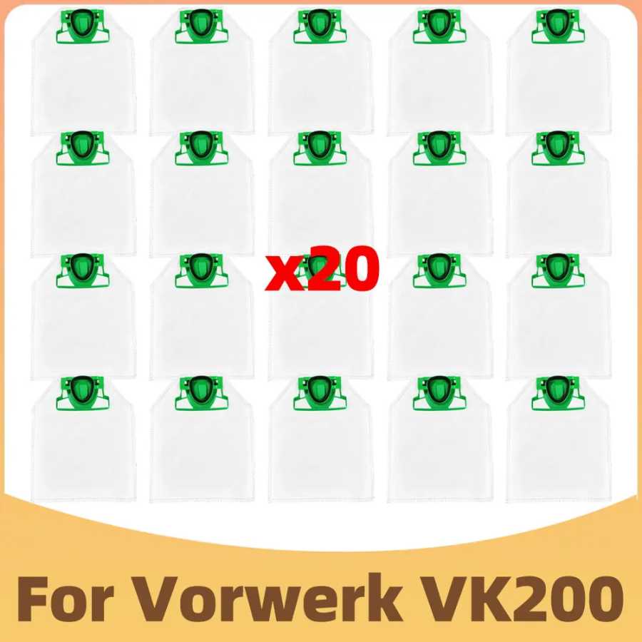 Совместимо с Vorwerk Kobold VK200 Робот-пылесос Запасные части и аксессуары Пакет для пыли Запчасти для бытовой техники