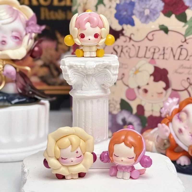 Фотография №4 товара Хит продаж: Оригинальные фигурки Popmart Cute Granule Skullpanda Flower Four