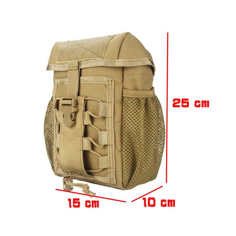 Фотография №4 товара Сумка Molle, сумка EDC, медицинская EMT, тактическая уличная аптечка, подвесная