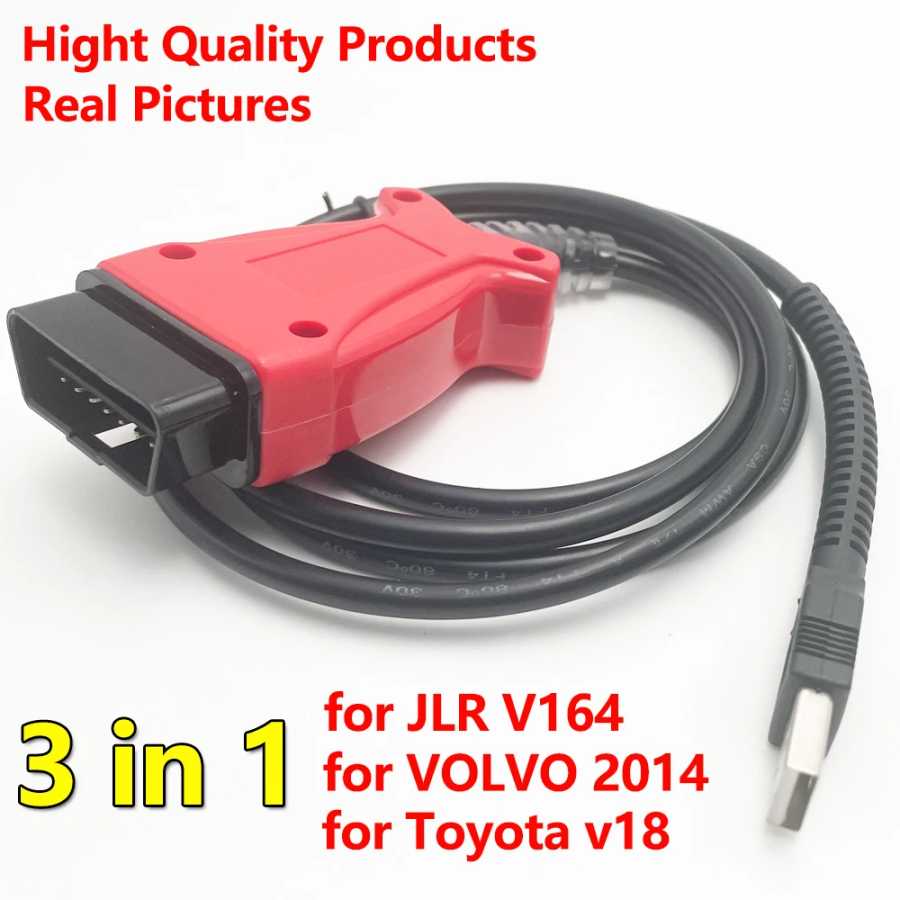Фотография №1 товара Atmel 3in1 для JLR V164 Pro J2534 для Volvo 2014d