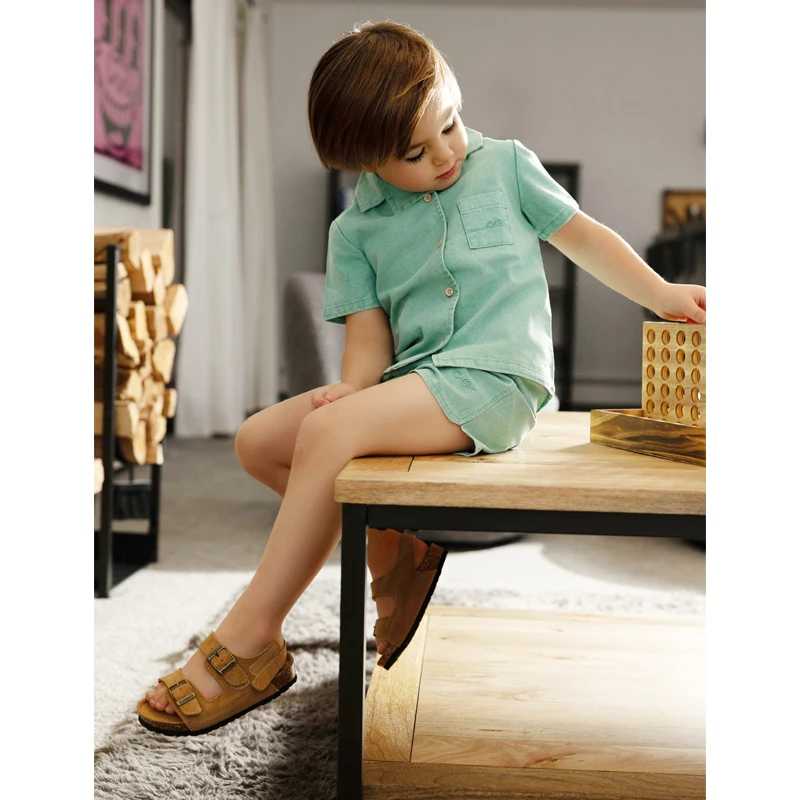 Фотография №5 товара Коллекция Ali Co SS26 Green Denim: хлопковая одежда для мальчиков