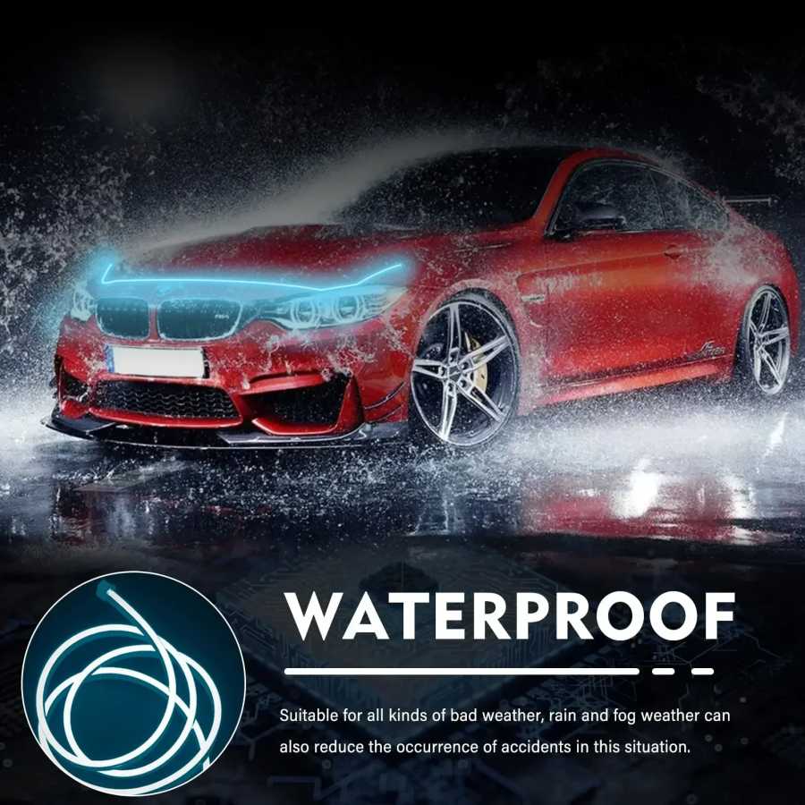 Фотография №4 товара 12 В сканирование запуска автомобиля капот сигнал фонарь автомобиля дневное